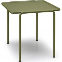 Table d'appoint, Table d'appoint métal outdoor indoor, 41 x 41 cm Vert en Metal, Scab design