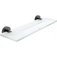 Nimco Unix - Ablage, 40 cm, Plexiglas/schwarz matt UNC X440-90