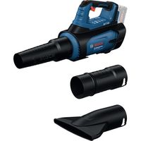 Bosch – Souffleur à batterie 18V – Débit 800 m3/h – Vitesse d'air 200 km/h – Variateur de vitesse – Buses pour nettoyage ciblé et large surface