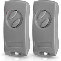Lot de 2 télécommandes 433 MHz pour ouvre-porte de garage, compatibles avec le système RSE2-433