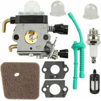 Kit filtro aria carburatore per Stihl FS45 FS46 FS55 FC55 FS38 HS45 FS74 FS75