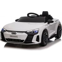 Macchina Elettrica per Bambini 12V Licenza Ufficiale Audi RS E-Tron GT con Telecomando Bianco