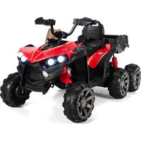 LIFEZEAL Tracteur Électrique Enfant 12V avec Remorque Détachable