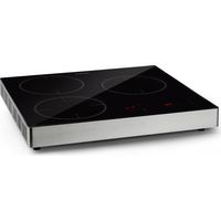 Klarstein TrinityCook Placa de inducción 3400W Control táctil Cristal