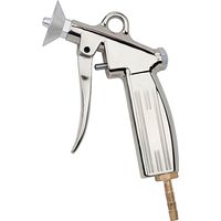 Riegler Blaspistole, Schutzschild, Alu-Druckguss vernickelt, Tülle LW 9