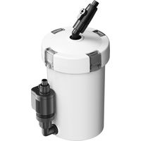 SunSun HW-603B Filtro externo para acuarios 400 l/h de 3 etapas con 3 esponjas y 1 vellón filtrantes material filtrante incluido bomba de filtración