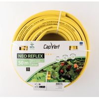 Tuyau D'arrosage Neo Reflex 15x50m Anti-torsion, Flexible, Longue Portée - Capvert