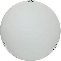Plafonnier Candellux SARA 30cm verre E27 chrome blanc