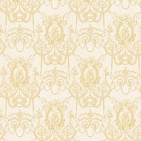 Design ID White Flower Damask Wallpaper Textured Metallic Paste The Wall Vinyl