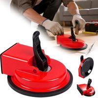Outil de Fixation D'espacement de Sol pour Stratifié, Outils de Sol Stratifiés Robustes, Outil de Fixation D'espacement de Sols en Stratifié Métallique avec Ventouses pour Salle Bain, Cuisine, Salon