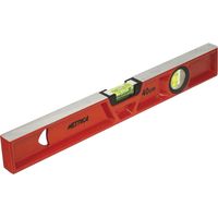 Rechteckige Wasserwaage mit doppelter Sohle 2 Libellen METRICA - 31085