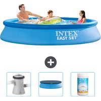 Intex Piscine Easy Set Ronde - 305x61 cm - 4-pièces SCB75