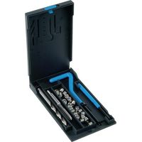 Kit de réparation de filetage DIN 8140 type standard M6x1mm acier inoxydable 1,5xD