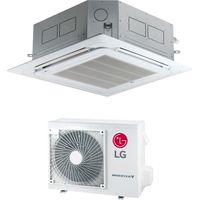LG Cassette 4-Way Inverter Air Conditioner 24000 Btu CT24F R-32 Wi-Fi Opcional con Control por Cable y Panel Incluido - Nuevo