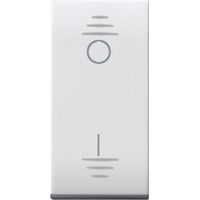 Interrupteur 16AX Domus S44 AVE Couleur RAL 9010 2P Éclairable Brillant 1M