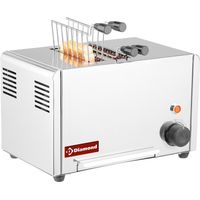 Toaster- croque-monsieur électrique 2 pinces - Diamond