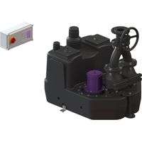 Kessel Hebeanlage Aqualift F XL 200 l Duo SPF 4500-S1, Schieber aus Guss