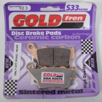 Bremsbelag gold fren für Motorrad bmw 800 f gt 2013 bis 2018 arg