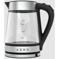 Wasserkocher Aeno EK1 Durchsichtig 1,7 L 2200 W Schwarz