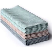 Confezione da 6 panni in microfibra per la pulizia multifunzione per bagno, casa, cucina, ufficio, auto, moto, multicolore, 40 x 30 cm