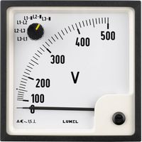 Lumel EP29 500V EP29 500V Strumento di misura da incasso EP29 500 V 500 V/AC Magnete mobile