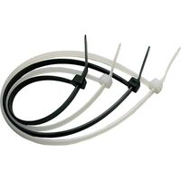 FASCETTA A STRAPPO PER CABLAGGIO mm 2,5 x 100 pz 100 - bianco