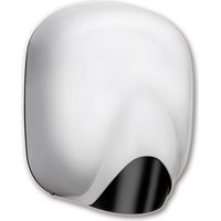 Asciugamani Elettrico con Fotocellula 1100W Vama Ecostream BF Alluminio Bianco