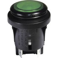 Interbar 4011644007665 Interruptor de presión negro y verde