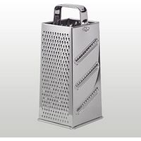 Kelomat Râpe carrée conique Acier inoxydable Ustensile de cuisine