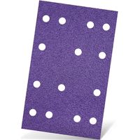 MENZER Titanium HD Klett-Schleifblätter, 133 x 80 mm, 14-Loch, f. Schwingschleifer, Keramik-Mix (50 Stk.) K1000