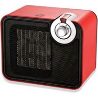 DCG Eltronic SA9107 Elektrische Raumheizung Schwarz, Rot 1500 W Heizkörper