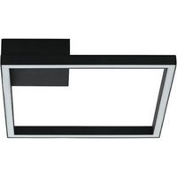Plafonnier LED 12W Variable Noir Sablé ZAMBELIS - Blanc chaud - 3000K