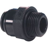 JG Speedfit Einschraubverbinder Ø 10 mm x 3/8 Zoll, PM metrisch - für Druckluft und Flüssigkeiten