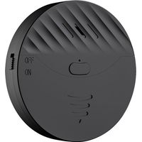 Tuya 130dB WLAN-Smart-Alarm für Türen und Fenster, Vibrationssensor, Sicherheitsalarm, kompatibel mit Smart Life (Schwarz)