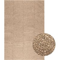Vidaxl – Tapis kilim 140x200 cm aspect jute – Polypropylène résistant aux intempéries – Pour intérieur et extérieur – Facile à nettoyer