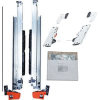 BLUM MOVENTO BLUMOTION S 760H Schubladenschienen, 480mm Vollauszug 40kg m.TIP-ON Funktion, 1 Paar inkl. Kupplung