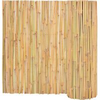 vidaXL Bamboo Fence 300x100 cm