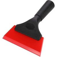 HONORNIC - Générique Raclette en Caoutchouc Silicone, raclette Voiture 12,7 cm, essuie-Glaces, poignée coudée Confortable antidérapante Miroir