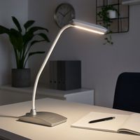 Lampada da tavolo LED touch dimmer 3 livelli lampada da comodino bianca regolabile, 5W 450lm bianco caldo, LxLxH 16,5x10,8x58 cm