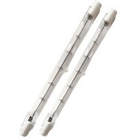 Aougo – Dimmbare Halogenlampe R7s 118 mm 500 W – Warmweiß 2800 K – 11000 lm – AC 200–240 V – 5er-Pack für Innen- und Außenbeleuchtung