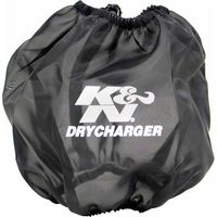 CHAUSSETTE DE RECHANGE POUR FILTRE A AIR K&N NOIR CUSTOM