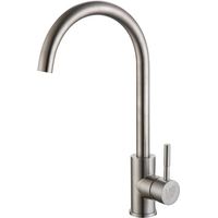 Rubinetto monocomando per lavello Catriel in finitura Nickel