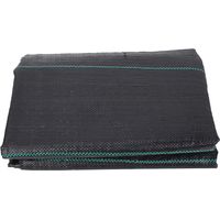 2X5M Tissu de Paillage Anti-Mauvaises Herbes, Géotextile de Protection pour Jardin et Extérieur