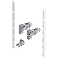 HETTICH AvanTech YOU Frontverbinder Zarge Innenfrontprofil H 187, Weiß