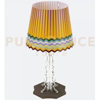 LAMPADA DA TAVOLO PICCOLA BRIGHELLA 1 LUCE ATTACCO E14 DISEGNO RAINBOW