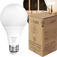 LED Light bulb LED RSL021 E27 7W Warm
