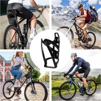 Flessenhouder fiets - bekerhouder fiets 2-pack, verbeterde bidonhouder fietsen, flessenhouder racefiets voor MTB, racefiets, stadsfiets inclusief schroeven en montagegereedschap