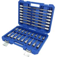 BRILLIANT TOOLS 1/2 "RIBE Driver Socket Set 32 Pieces Presa Pezzi, Altro, One Size
