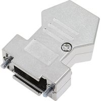 encitech DYZK15-K 6560-0202-02 D-SUB Gehäuse Polzahl: 15 Zinkdruckguss Metall 1 St.