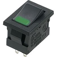 Miyama DS-850-K-F1-LG Interrupteur à bascule 250 V/AC 3 A 1 x Off/On à accrochage 1 pc(s) D78725